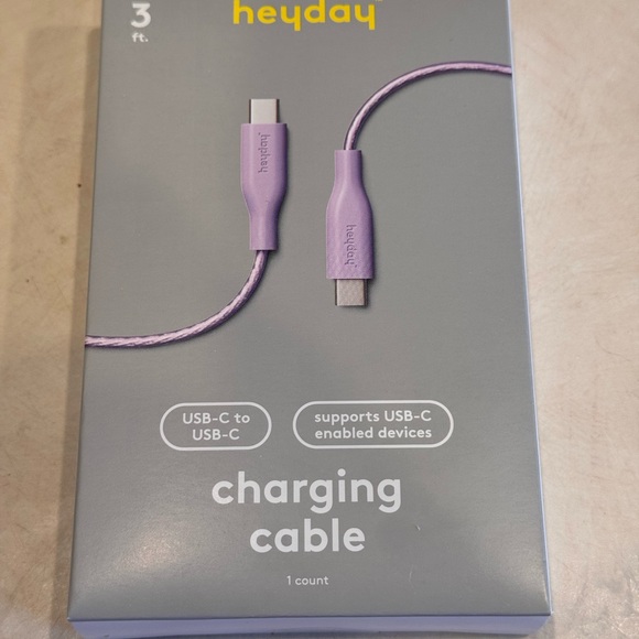 Heyday Lavender USB-C Cable - Picture 2 of 6